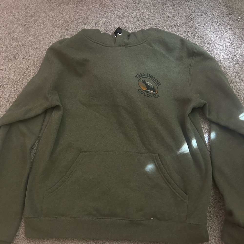 Green Telluride Colorado Sweatshirt